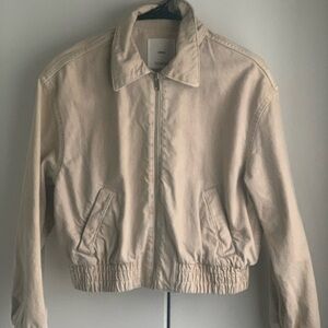 Mango Beige Utility Jacket
